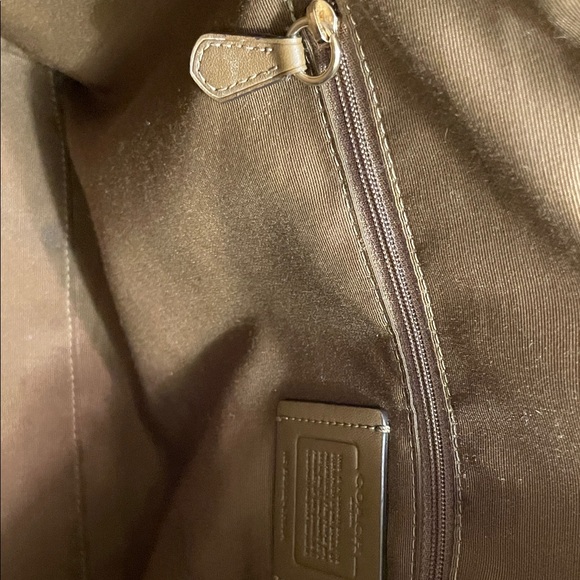 Coach Brown Signature Tote - Picture 4 of 7